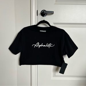 NWT Alphalete Cropped T-Shirt